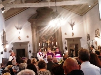 Grande manifestazione di  affetto e di preghiera cristiana di Borgo Ossaia e di Cortona  per Maurizio Lovari