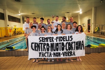  Il Centro Nuoto Cortona è Vice-Campione regionale 2024/2025