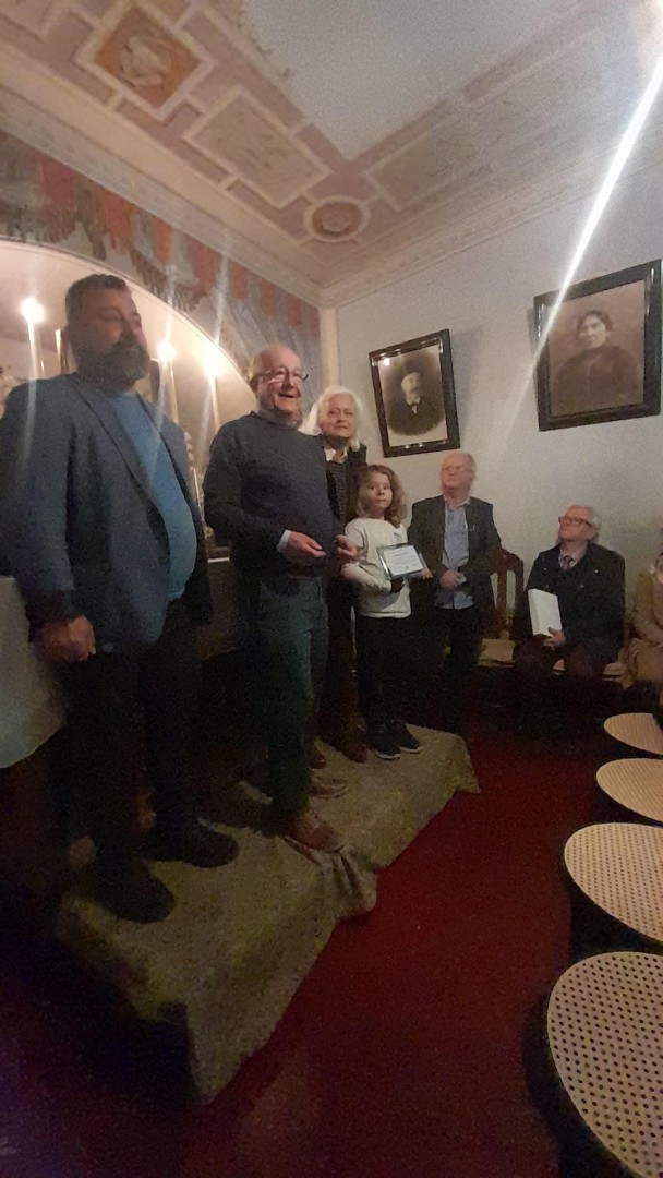 Rolando,un "nonno strafantastico, che ora sta in Cielo"
