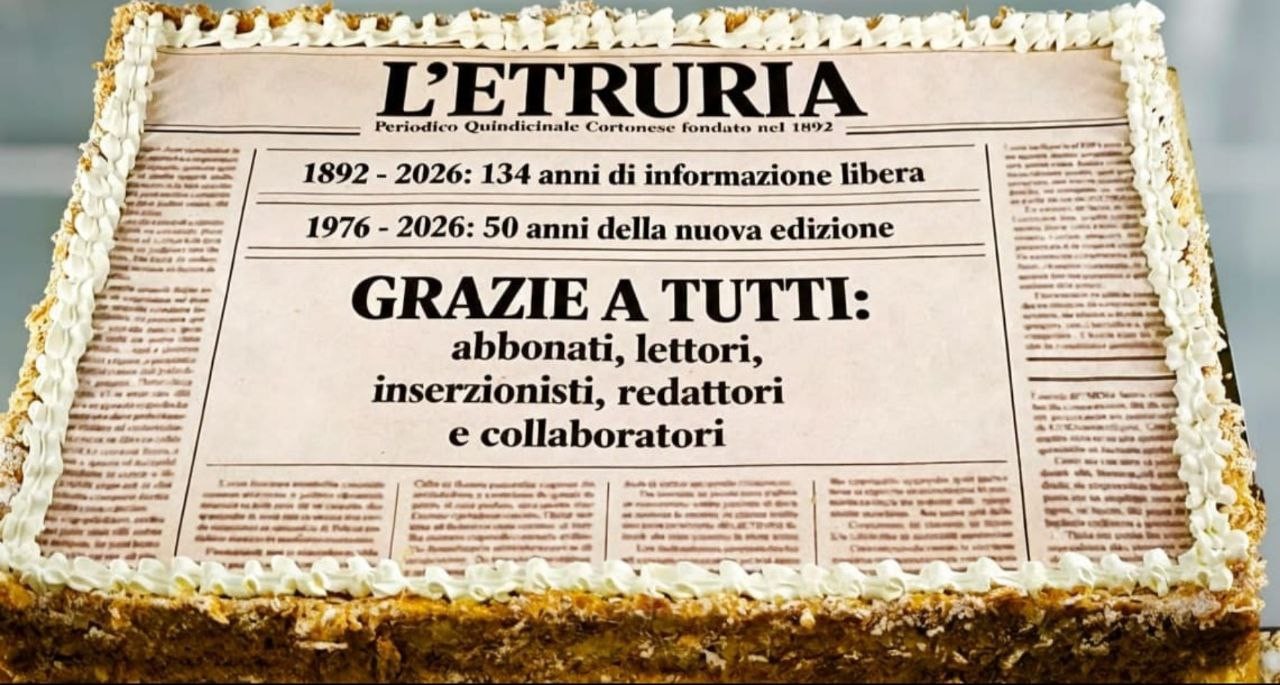 Giornalisti in festa per i centotrentaquattro anni anni dell’Etruria, cinquanta della nuova edizione