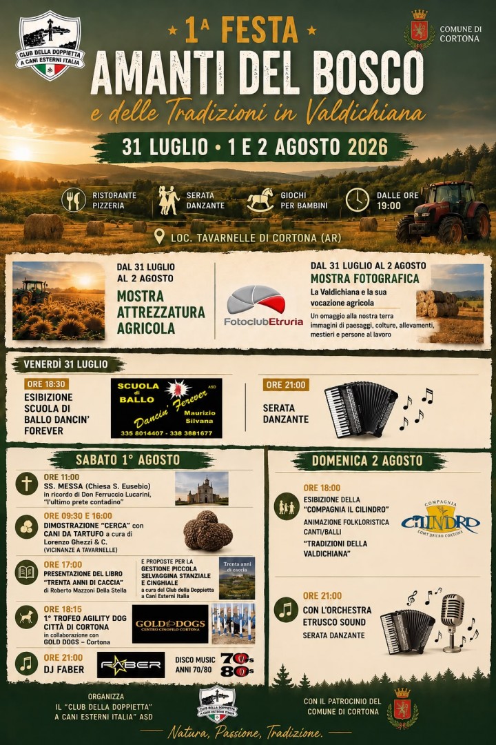 Caccia,pesca,selvicoltura,agricoltura e tradizioni locali
