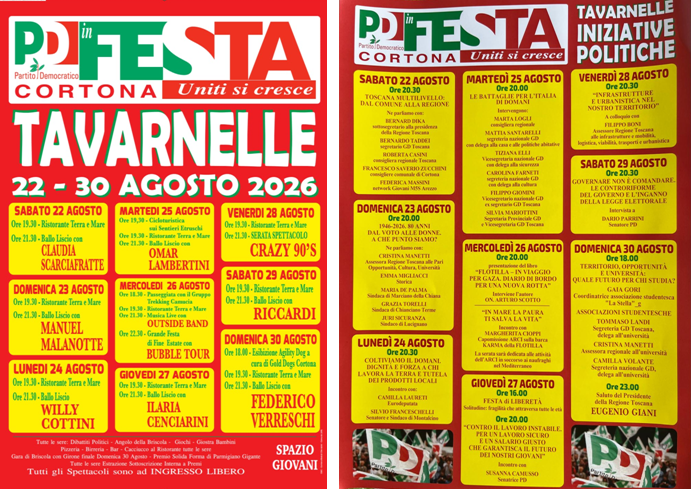 Aperta la Festa PD