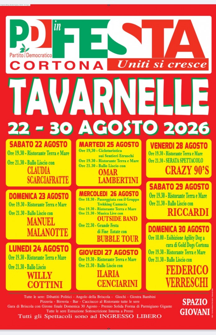Aperta la Festa PD