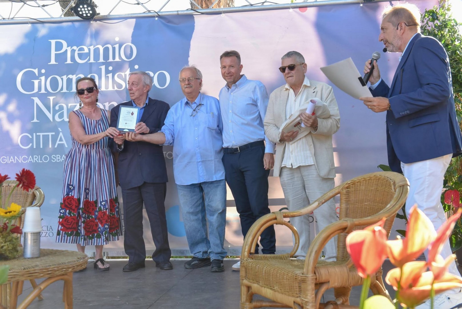 Targa speciale del Premio Giornalistico Città di Foiano a L'Etruria