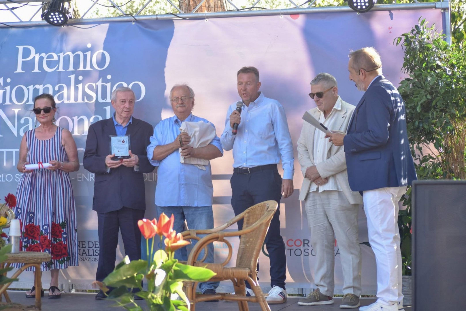 Targa speciale del Premio Giornalistico Città di Foiano a L'Etruria