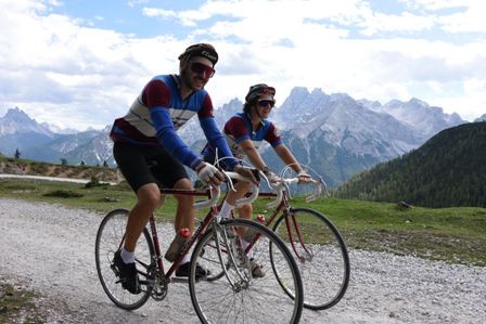 Anche alcuni cortonesi all'Eroica Dolomiti