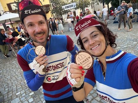 Anche alcuni cortonesi all'Eroica Dolomiti