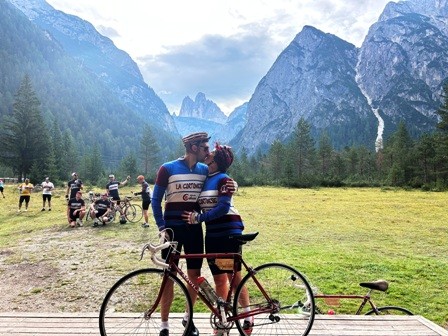 Anche alcuni cortonesi all'Eroica Dolomiti
