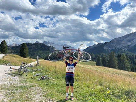 Anche alcuni cortonesi all'Eroica Dolomiti