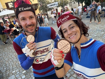 Anche alcuni cortonesi all'Eroica Dolomiti