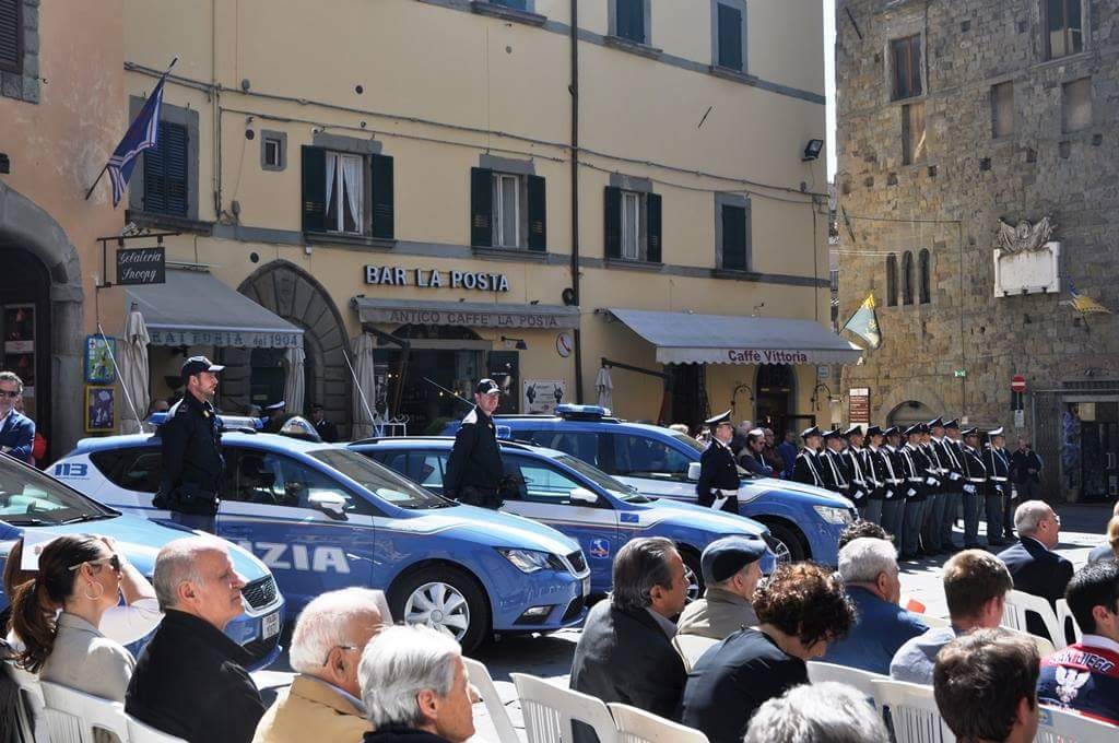 Festa della Polizia di Stato a Cortona - FOTO ED ELENCO ENCOMI