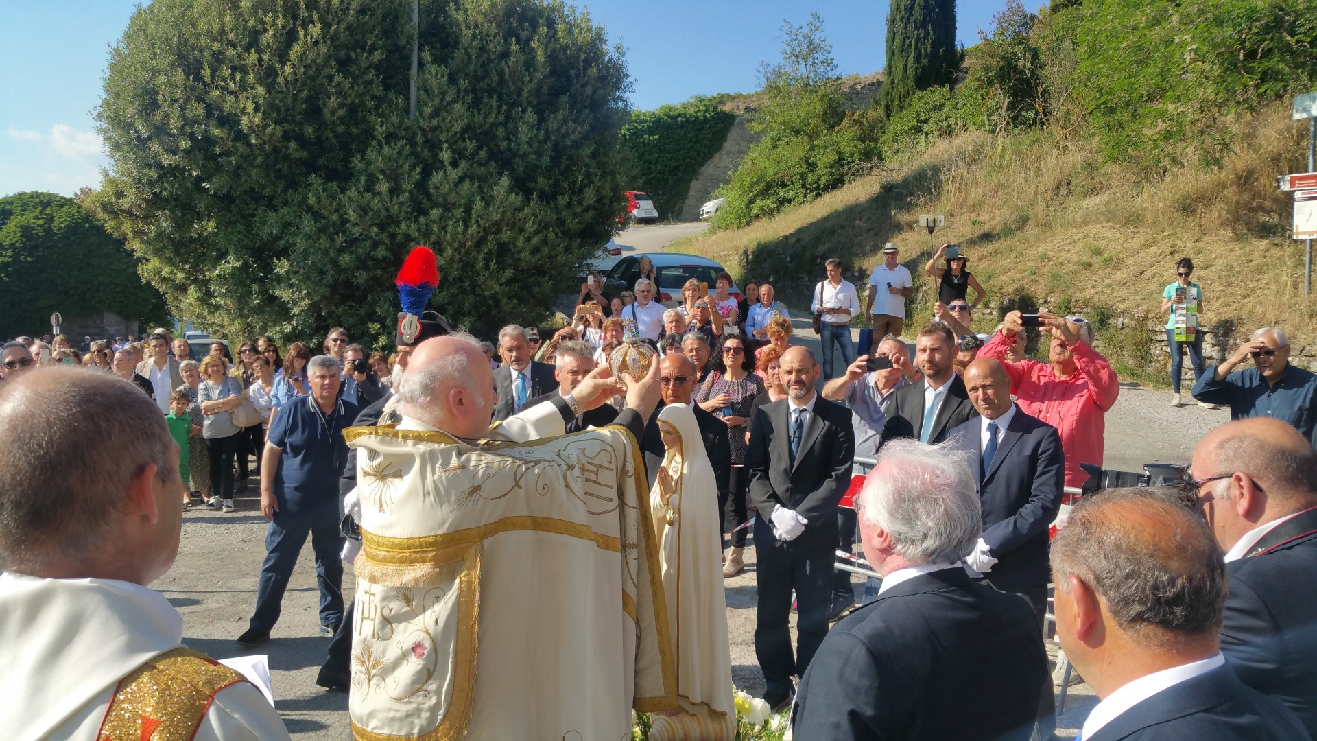 La Madonnina di Fatima è arrivata a Cortona - TUTTE LE FOTO