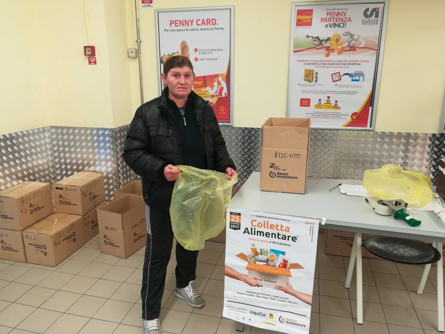Giornata del banco alimentare: a Cortona raccolti oltre 3 quintali di prodotti