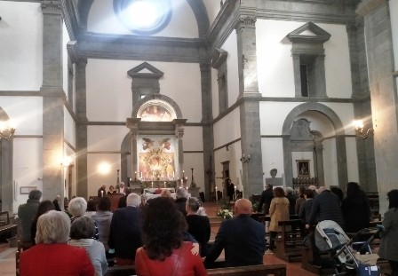 Nel Santuario di Santa Maria delle Grazie al Calcinaio l'ultimo saluto a Lina Gallorini 