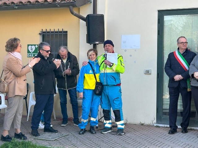 Presentata alla popolazione la nuova ambulanza della  Misericordia di Terontola