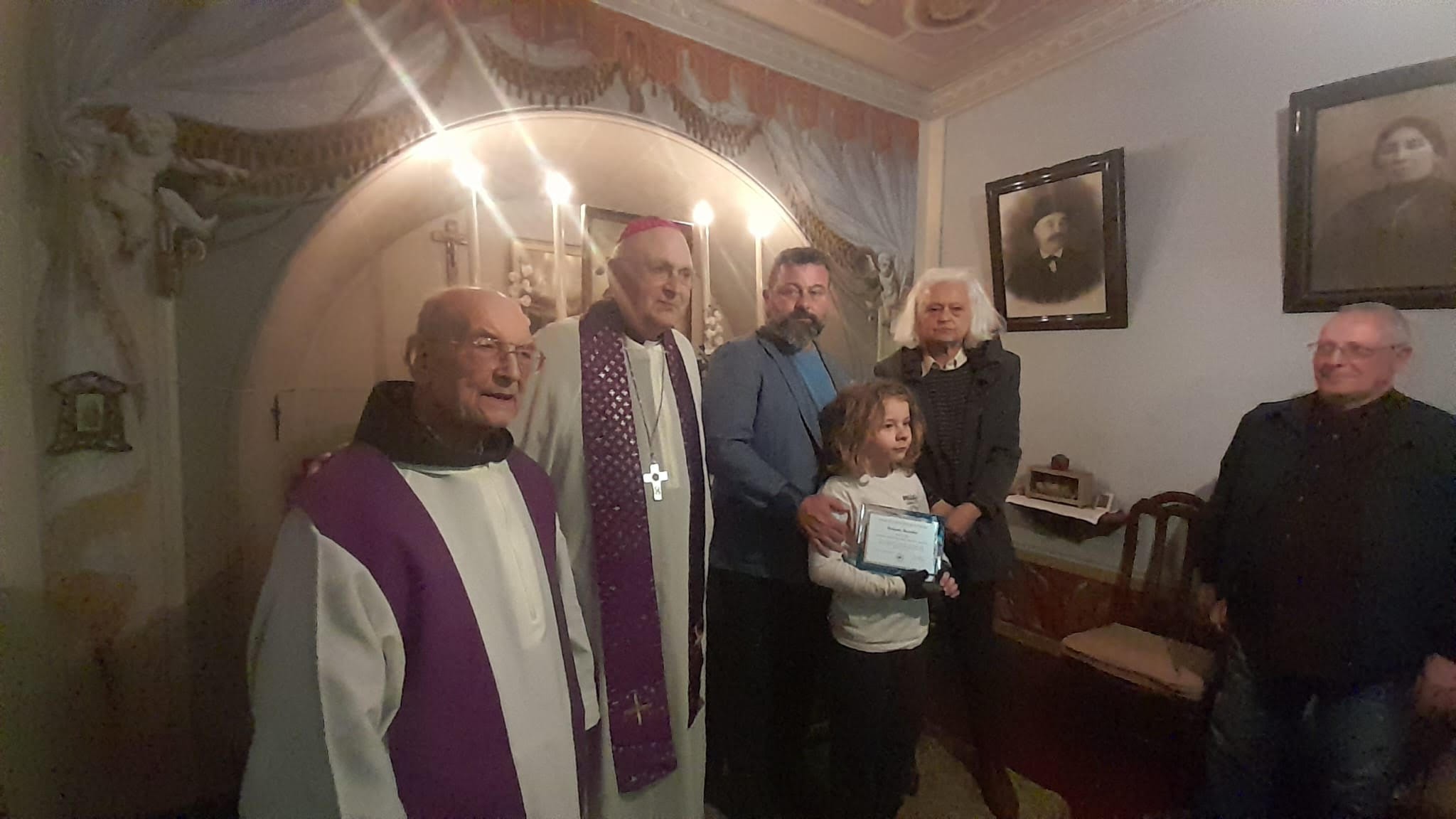 Rolando,un "nonno strafantastico, che ora sta in Cielo"