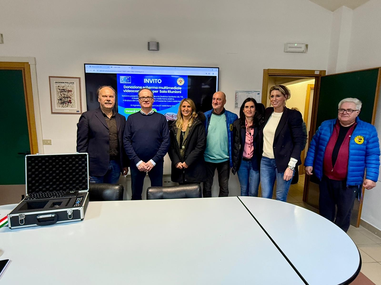 Due donazioni a sostegno dei servizi sanitari territoriali grazie al Calcit Valdichiana