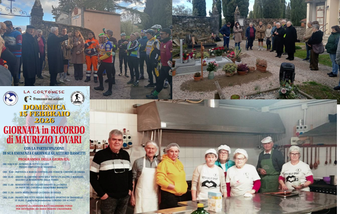 Giornata in memoria di Maurizio Lovari: all' Ossaia il ricordo del cardinale Bassetti e del vescovo Castellani