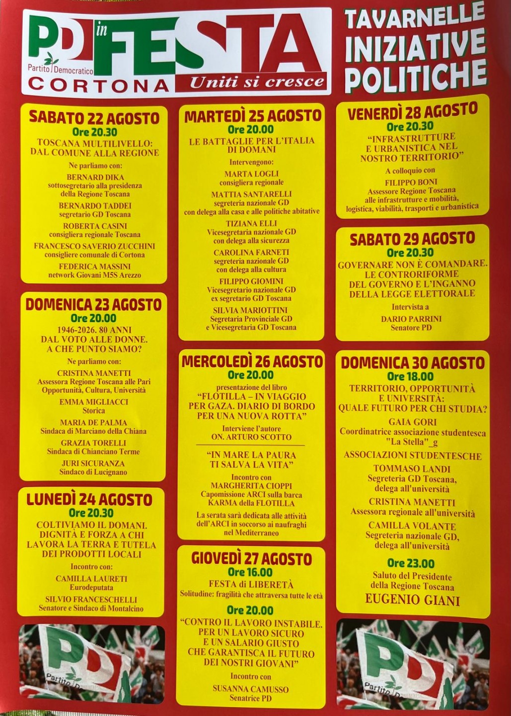 Aperta la Festa PD