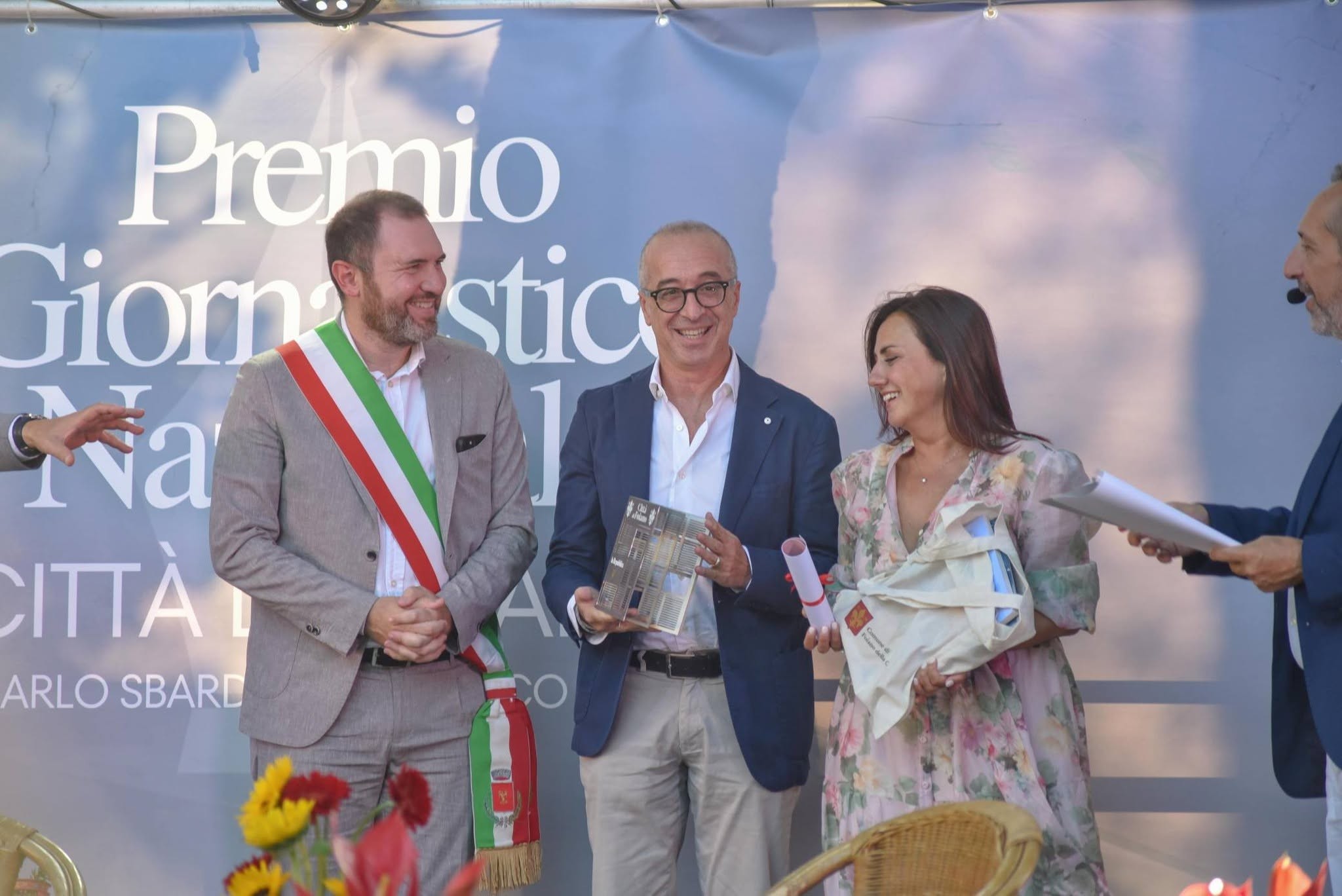 Targa speciale del Premio Giornalistico Città di Foiano a L'Etruria