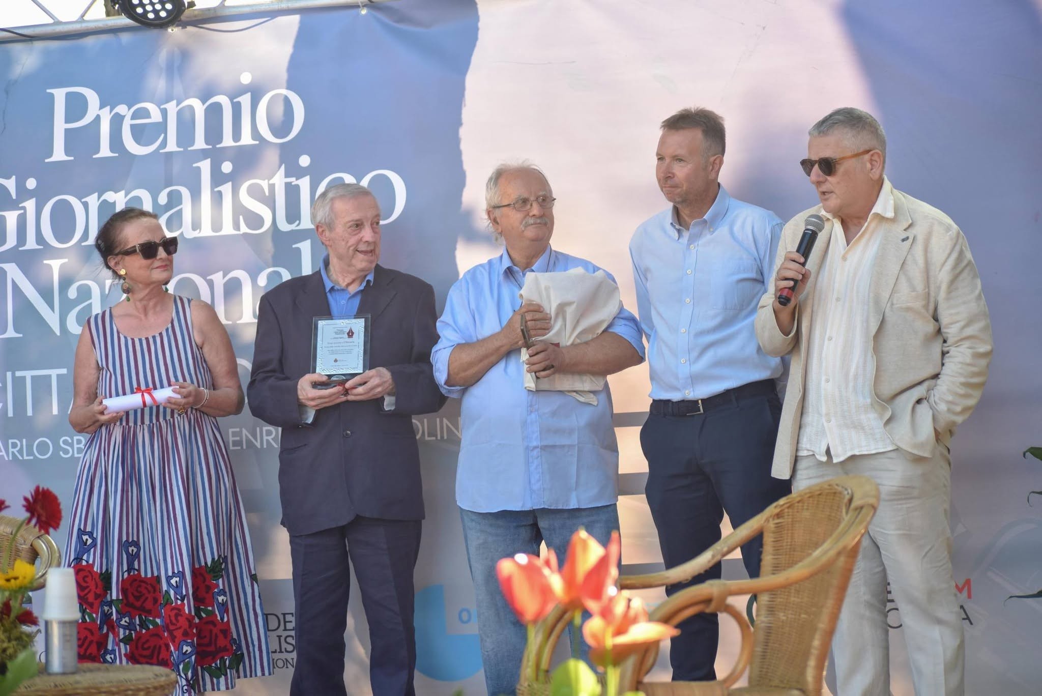 Targa speciale del Premio Giornalistico Città di Foiano a L'Etruria