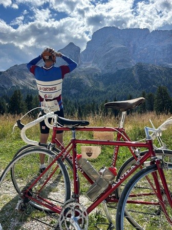Anche alcuni cortonesi all'Eroica Dolomiti
