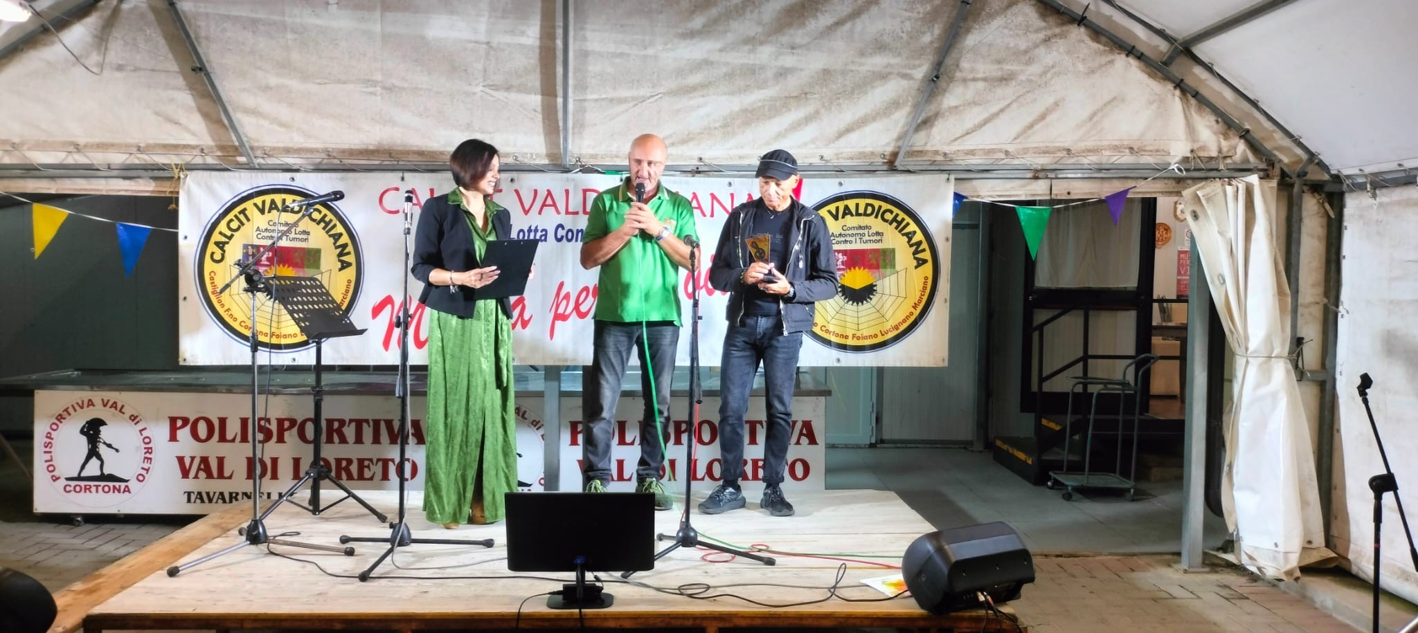 Serata spettacolare al Centro Sportivo Val di Loreto!