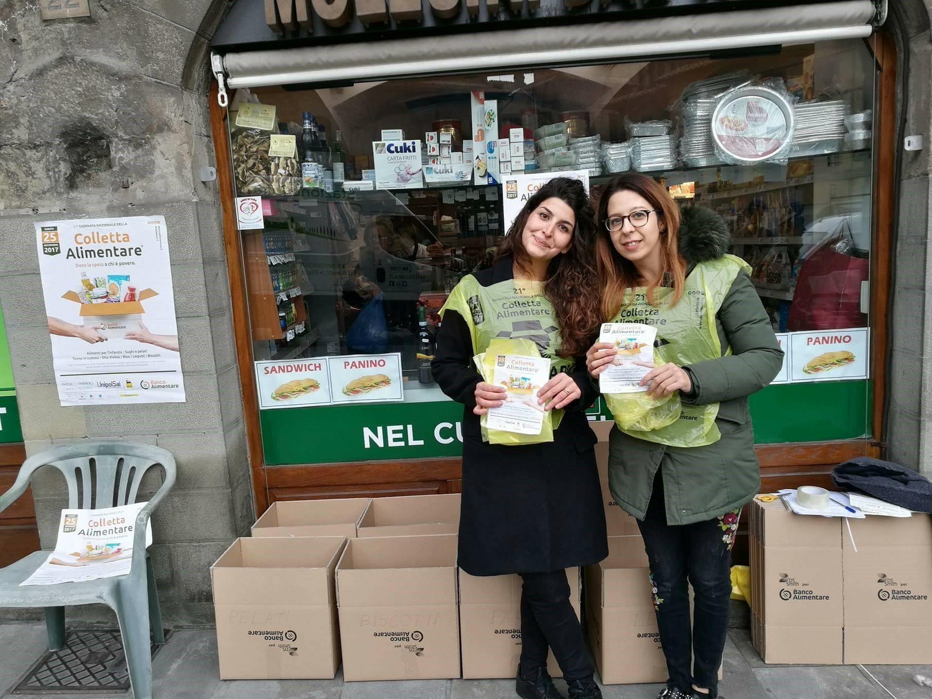 Giornata del banco alimentare: a Cortona raccolti oltre 3 quintali di prodotti