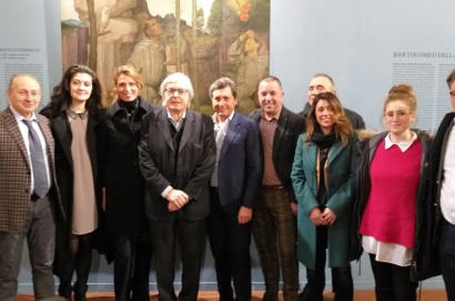 Sgarbi tiene a battesimo la convenzione tra il Museo della “Madonna del Parto” di Monterchi e il Sistema Museale Castiglionese