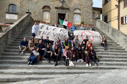 Gli studenti dell'Università della Georgia lasciano Cortona per il coronavirus