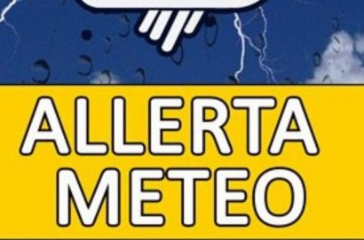 Codice giallo per pioggia e temporali, fino alle 20 di domani, domenica 14 giugno