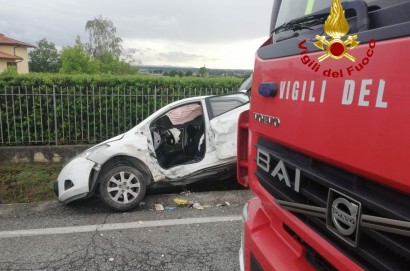 Grave incidente stradale al Riccio di Cortona