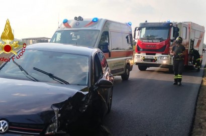 Incidente stradale tra Foiano della Chiana e Cesa: 4 persone ferite