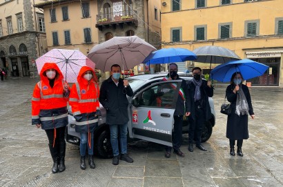 Mb Elettronica dona un’auto al Comune di Cortona