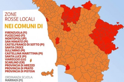 Covid, tre province e ulteriori dieci comuni in zona rossa. In altri cinque scuole chiuse