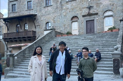 Cortona, la promozione punta alla Cina con la videoblogger Amelie Wei