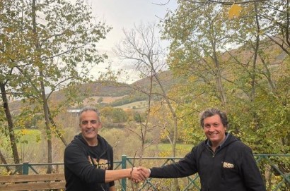 “Un albero per Back to Campi”.  Il sindaco Mario Agnelli in visita a Campi di Norcia