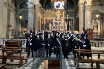 Celebrata la Virgo Fidelis dei Carabinieri a Cortona
