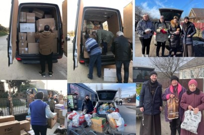 Partiti da Borgo Creti in Cortona i primi aiuti per l'Ucraina
