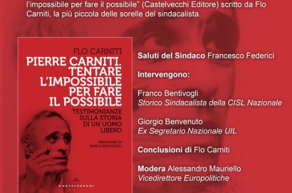 "La lezione di Pierre Carniti" nel ricordo del Comune di Massa Martana  a quattro anni dalla morte del grande sindacalista italiano
