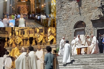 Cortona festeggia i venticinque anni di episcopato di don Italo