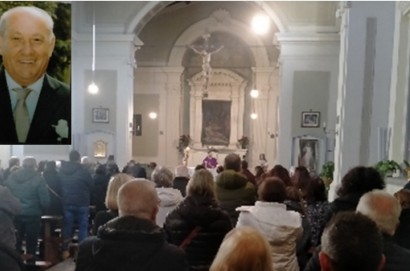 Nella chiesa di Terontola l’ultimo saluto a Santi Zappini