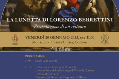 Inaugurazione del restauro della Lunetta Berrettini del Monastero delle Clarisse