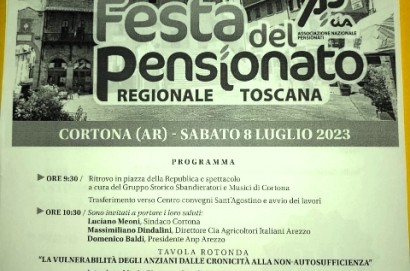 A Cortona la Festa dei pensionati toscani della Cia