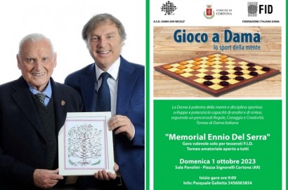 Memorial «Ennio del Serra» : Torneo di dama