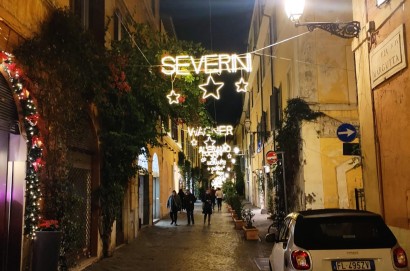Anche un po' di Cortona nel Natale di Via Margutta a Roma