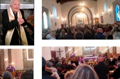 Nella chiesa di Santa Agata alla Fratta l' ultimo saluto di Cortona a don Fulgenzio 
