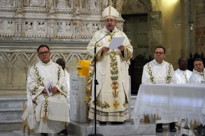 Le omelie del vescovo Andrea tenute nelle messe del Giovedì Santo