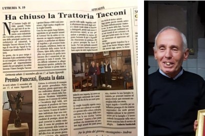 E’ morto Angiolino Tacconi, il noto ristoratore di Porta Colonia