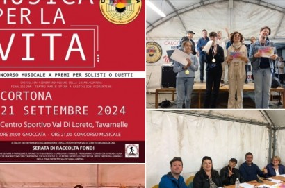 Musica per la Vita: la tappa in Val del Loreto